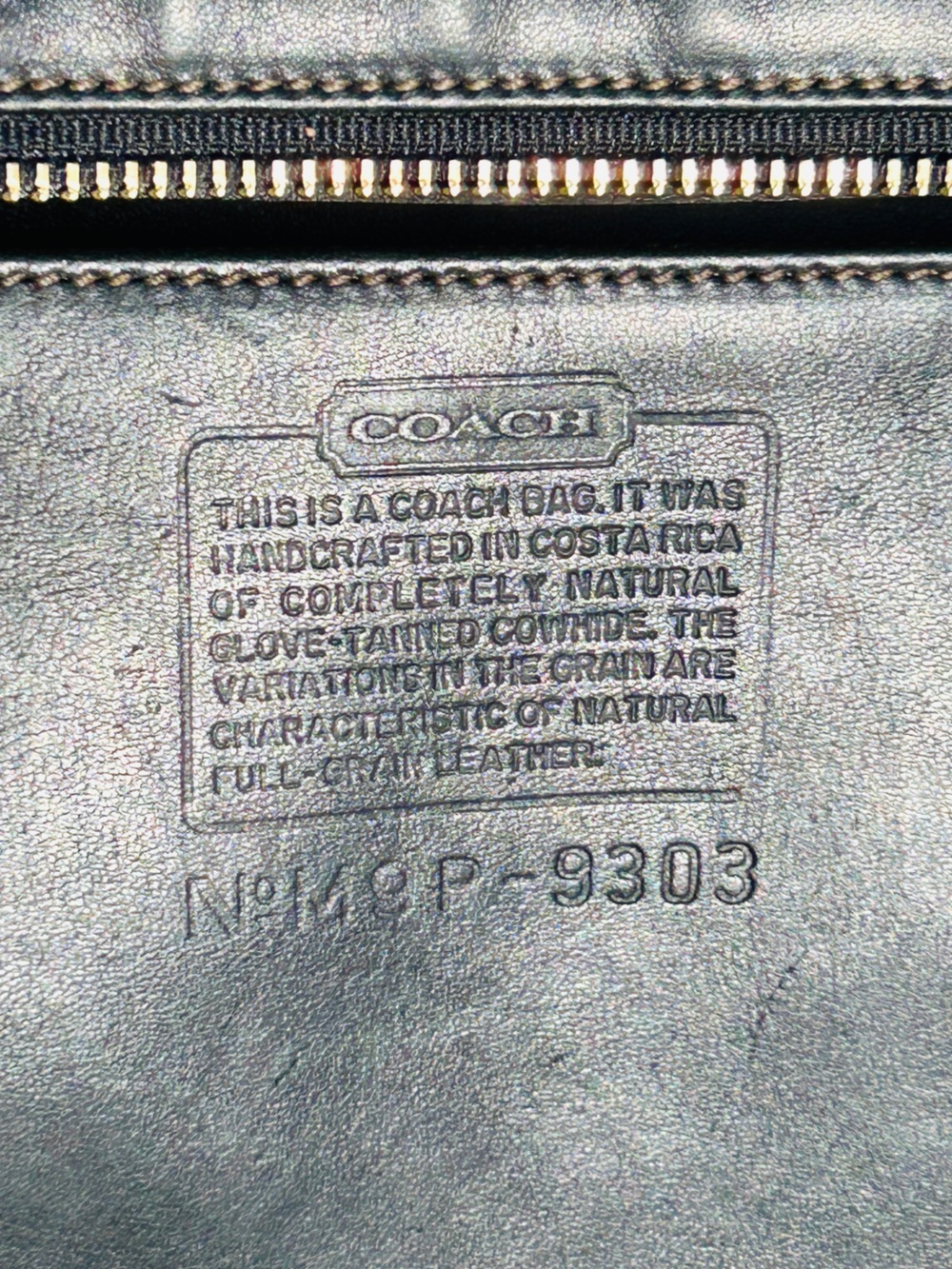 Vintage Coach 9303 Bleecker Satchel Made in Costa Rica 🇨🇷 - Picture 2 of 15